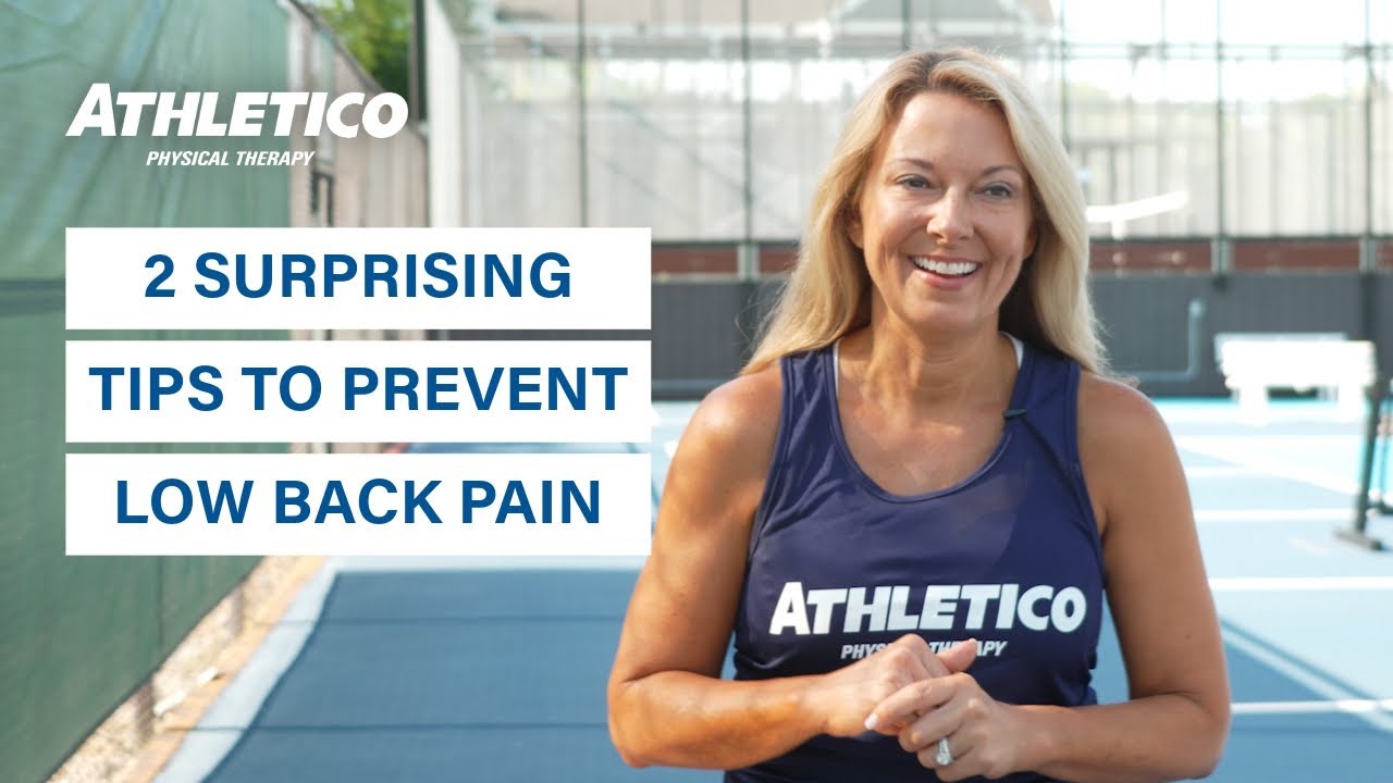 Pickleball Playbook: Preventing Low Back Pain