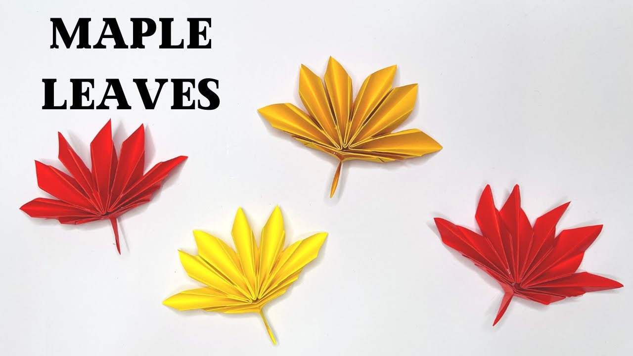 Origami Maple Leaf