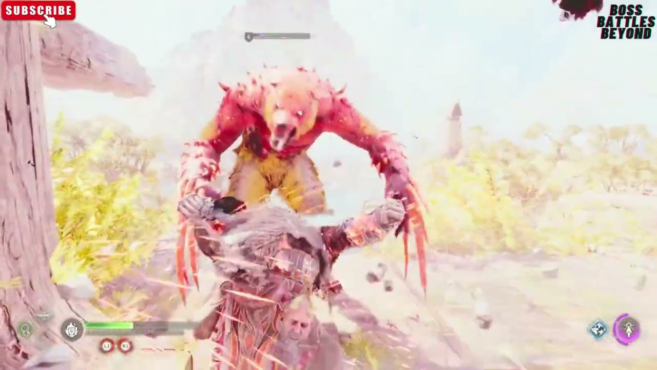 God of War Ragnarök | Kratos vs Epic Beast Boss Fight | BossBattlesBeyond
