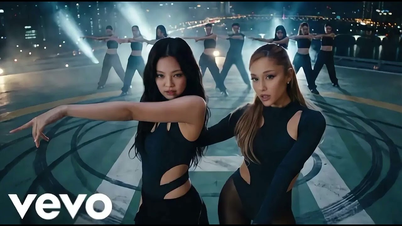 Jennie, Ariana Grande - Midnight Drift ft. Doja Cat and K-Pop ( Original Lyrics Music Video 2026 )
