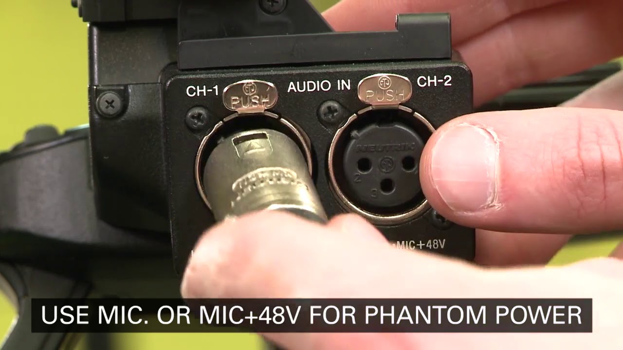 Sony PMW200 Basic Operations