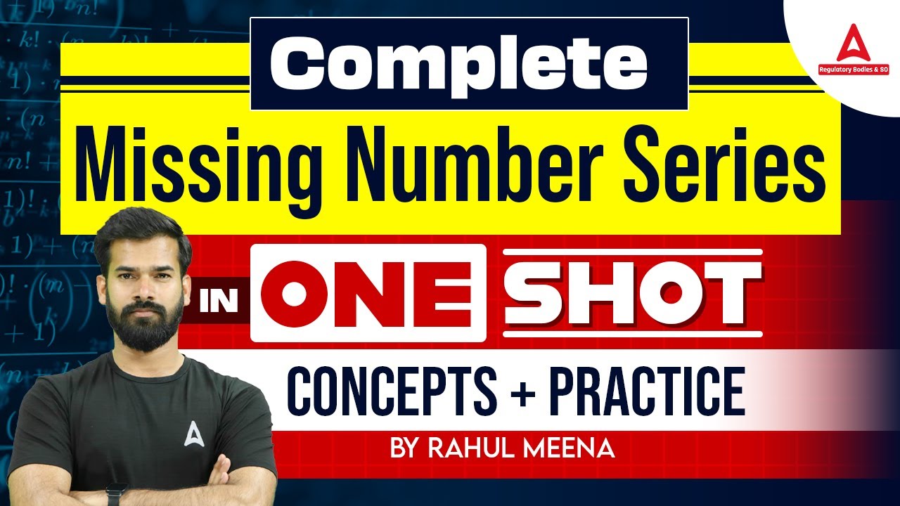 Missing Number Series Basic Concepts & Tricks | Quant Preparation Strategy | By Rahul Meena