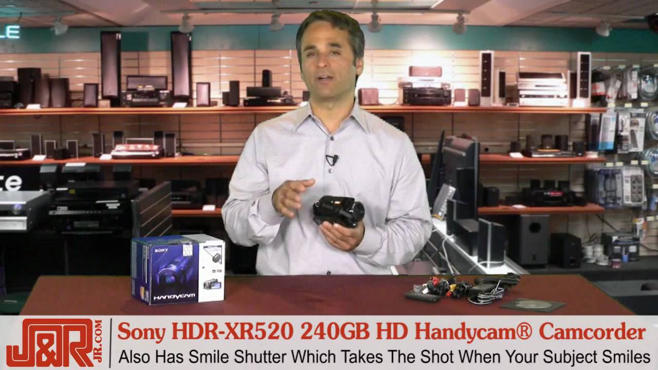 Sony HDR-XR520V 240 GB HD Handycam Camcorder