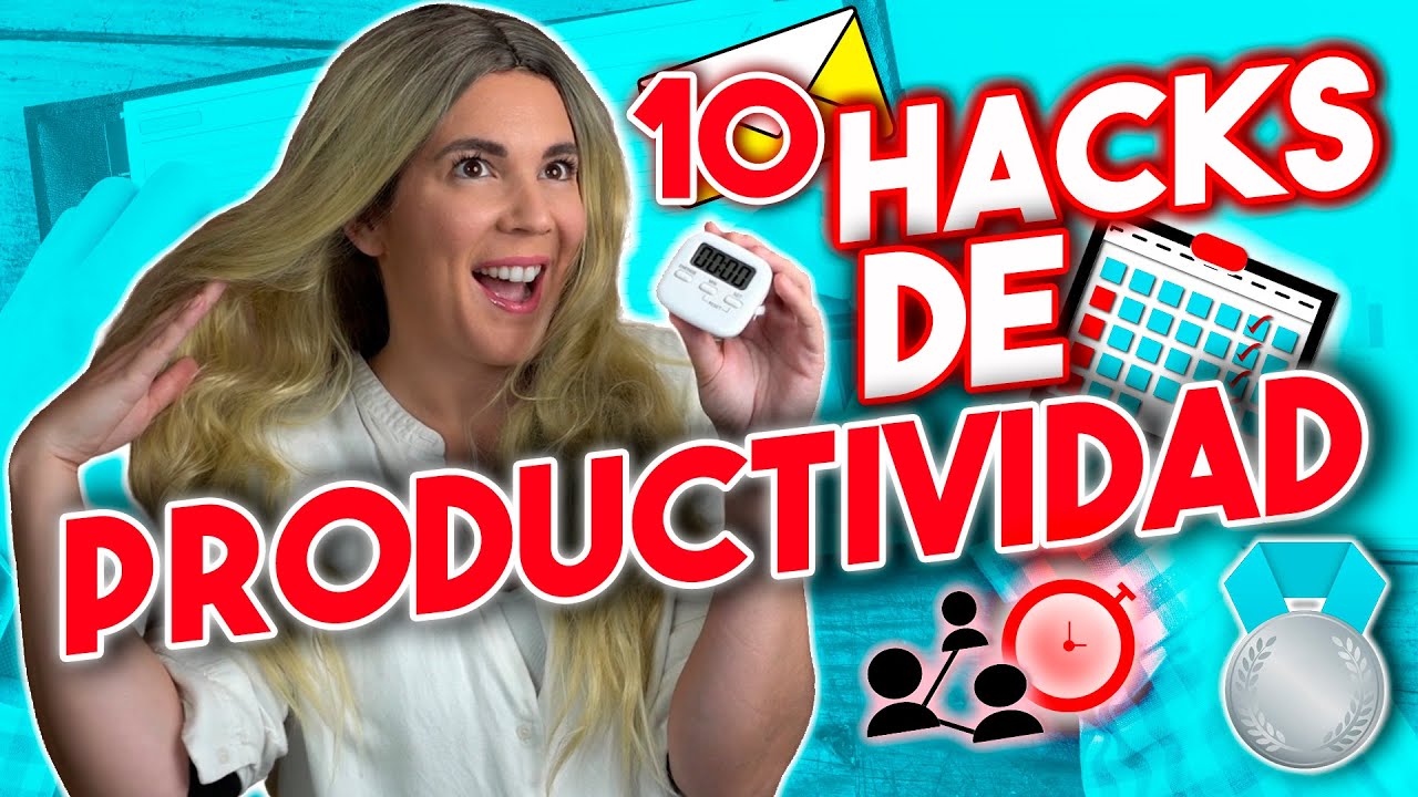 10 secretos de PRODUCTIVIDAD de una emprendedora que gana más de 1000€/día 🟦 Cómo ser más productivo