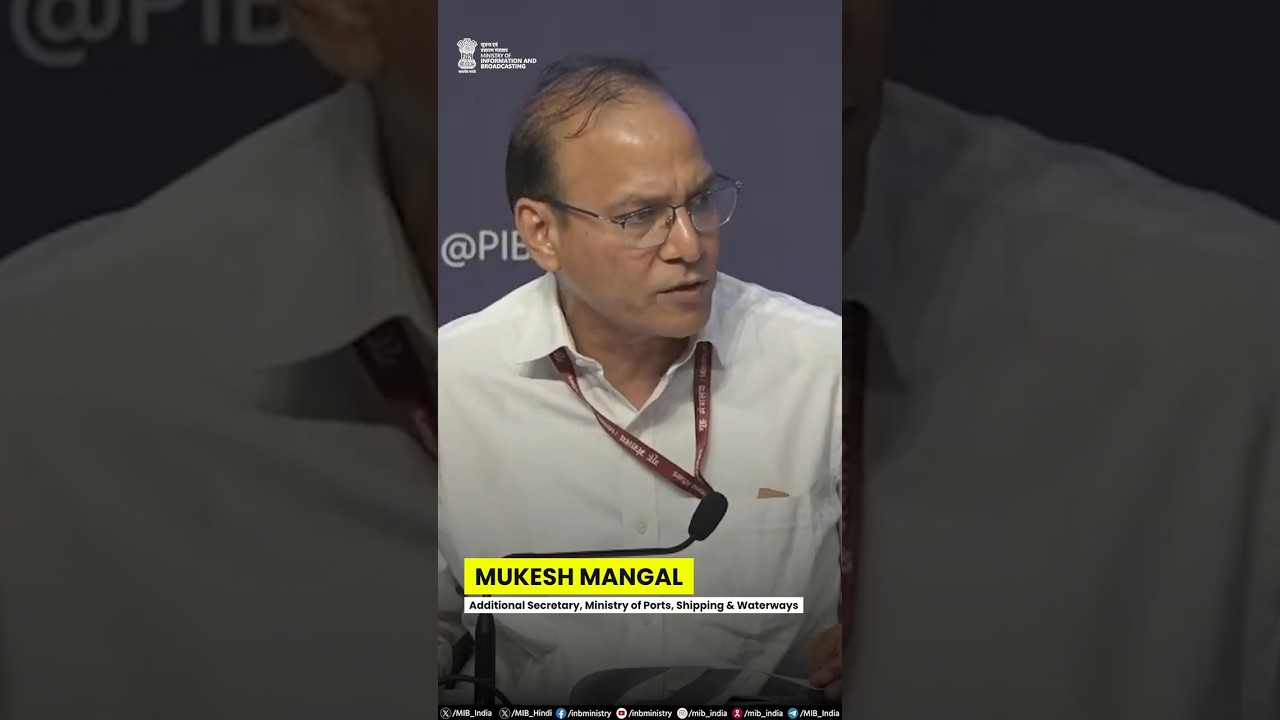 No Container Congestion at Indian Ports, Says Mukesh Mangal Amid West Asia Developments