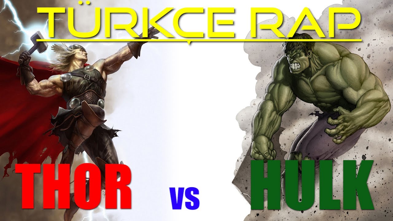 Thor vs Hulk Rap Düellosu - Rapçi Süper Kahramanlar