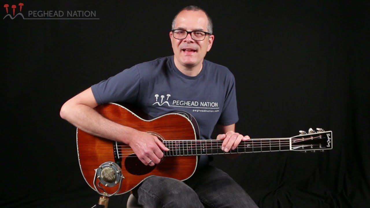Santa Cruz HT/13 Happy Traum Signature Model demo from Peghead Nation
