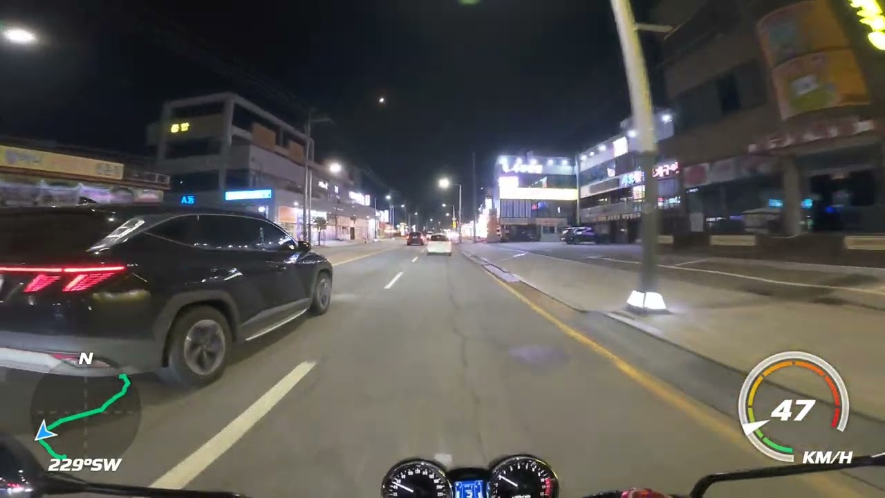 [251030] kawasaki z900rs night ride 소래포구 - 시화방조제 - 대부도 누리마루펜션