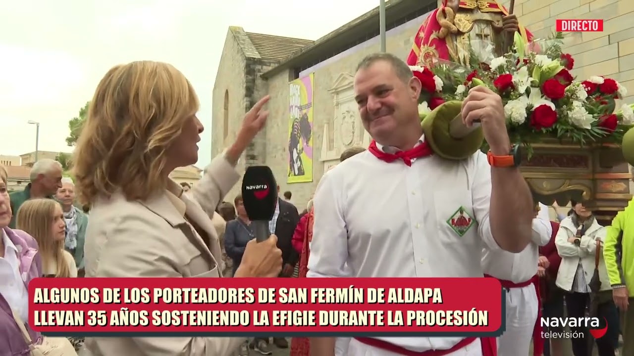 Procesión San Fermín de Aldapa 22/09/2024
