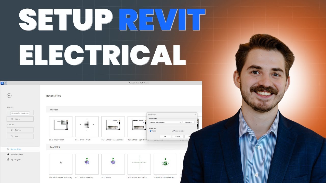 Учебное пособие по электромонтажу в Revit для начинающих | Создание вашего первого проекта по эле...