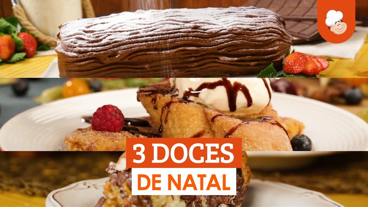 3 doces de Natal &mdash; Receitas TudoGostoso