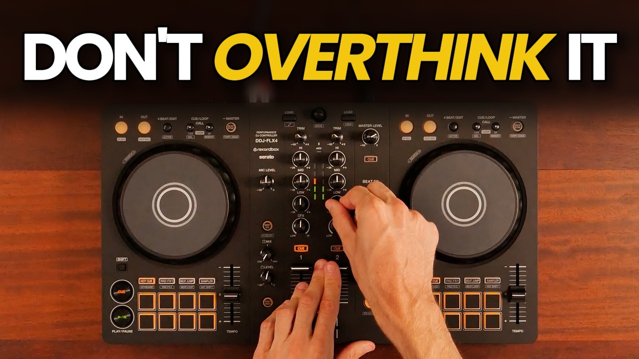 How to Mix Two Songs Together (Beginner DJ Tutorial)