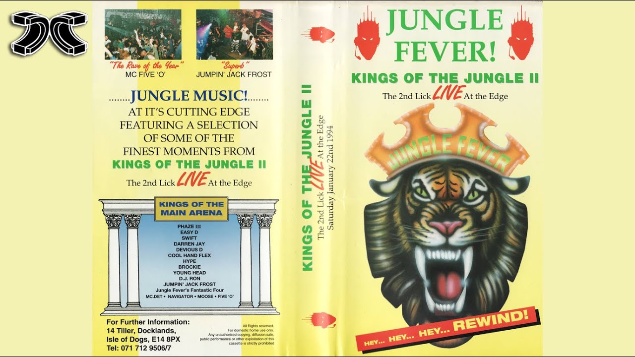 Devious D with Navigator,5ive O & Moose - Jungle Fever - 22nd January 1994