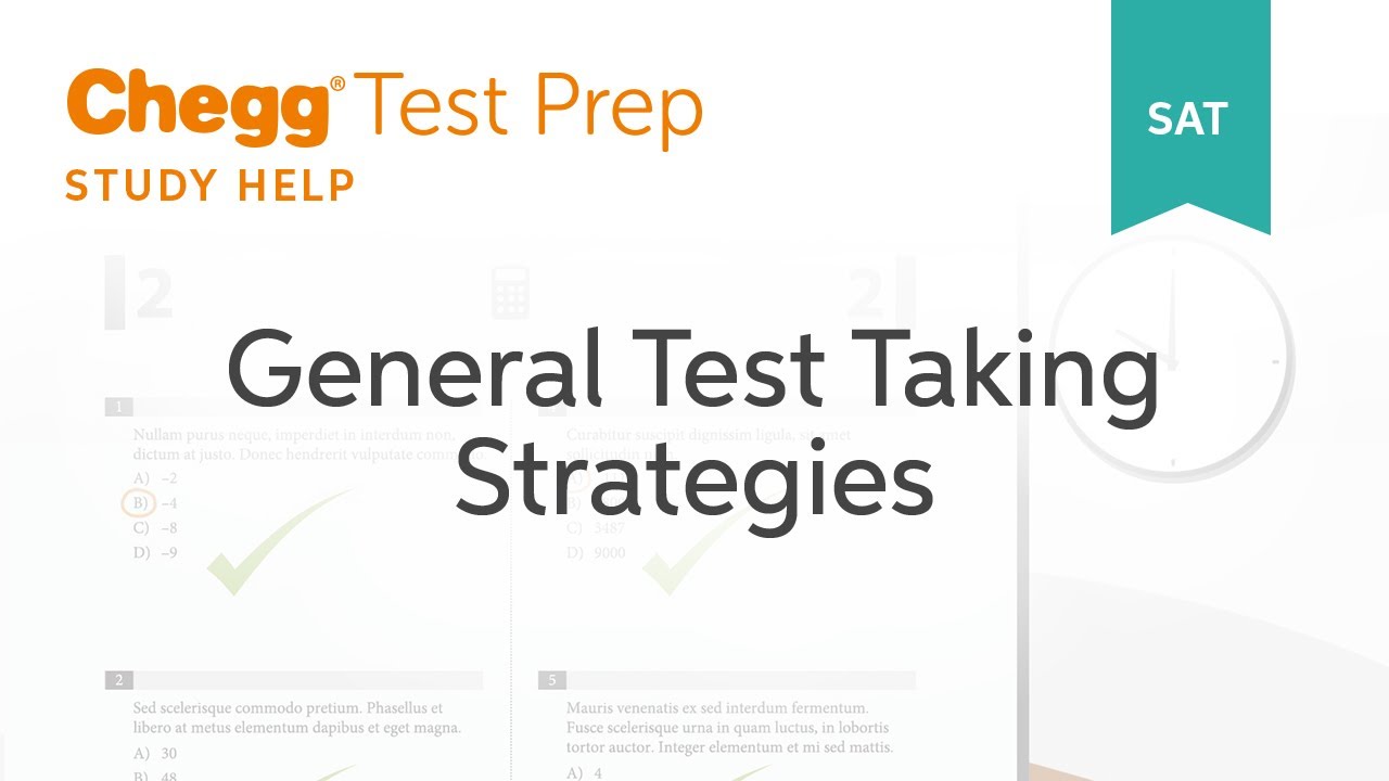 General Test Taking Strategies | SAT | Test Prep