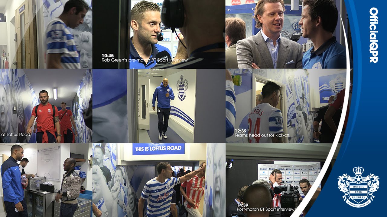 TUNNEL CAM I QPR 2, STOKE CITY 2