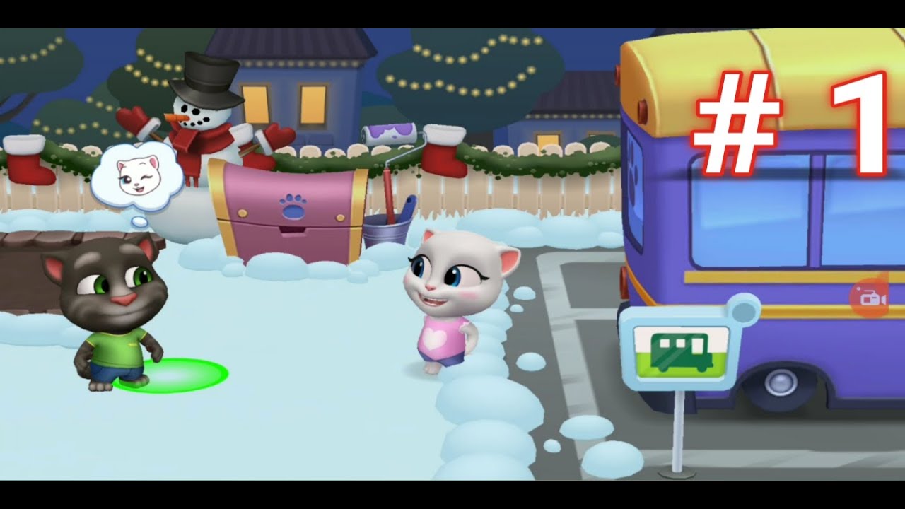 My Talking Tom Friends-Gameplay Walkthrough (Android)