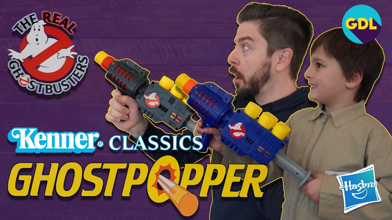 Hasbro's Kenner Classics Real Ghostbusters Ghost Popper Review!