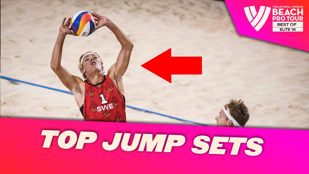 UNIQUE PLAYING STYLE! ✨ | Åhman & Hellvig's Top Jumps Sets | BPT 2023 | #beachprotour