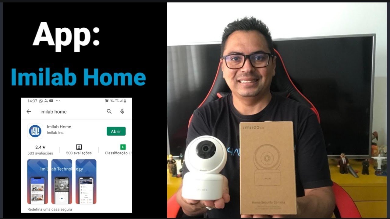 Como se cadastrar no aplicativo imilab Home