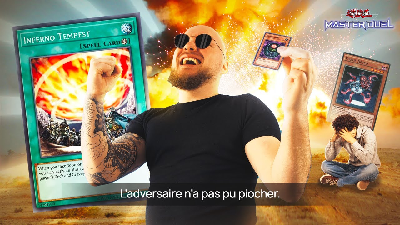 "L'adversaire n'a pas pu pioCHEH" - Deck Meule Inferno | YuGiOh! Master Duel
