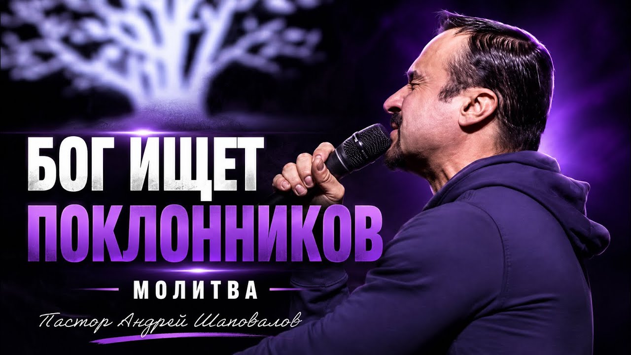 «Бог ищет поклонников» (Молитва) Пастор Андрей Шаповалов