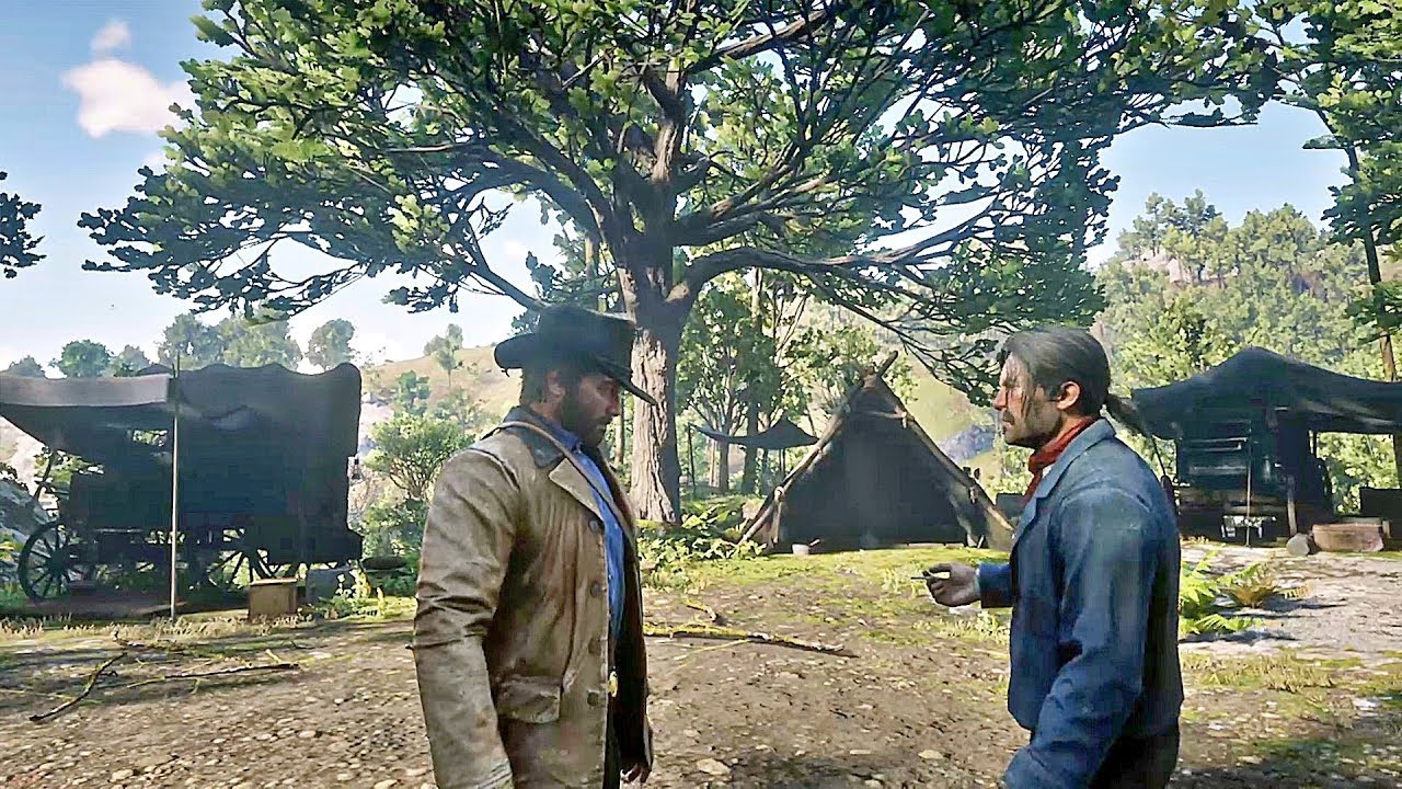 Javier Argues with the Camp [Part 2] /Hidden Dialogue / Red Dead Redemption 2