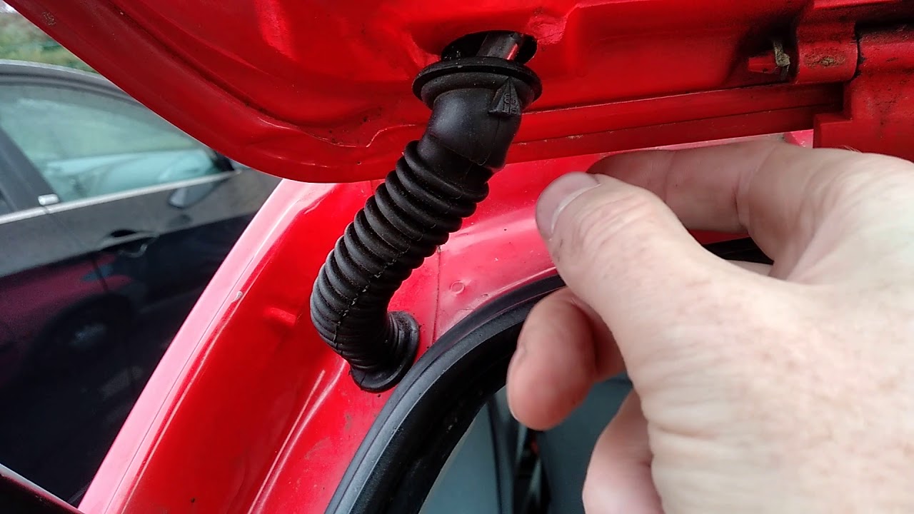 Corsa B Heckscheibenwaschanlage reparieren