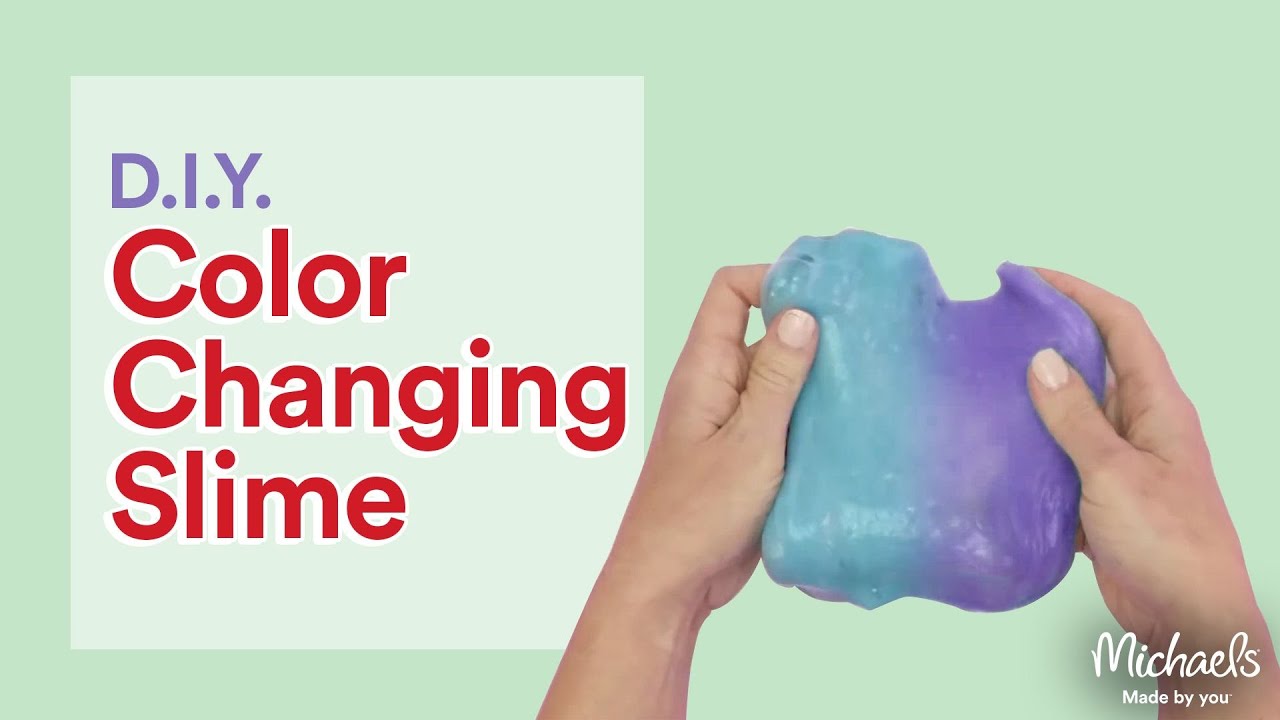 How to Make Color Changing Slime! | Michaels