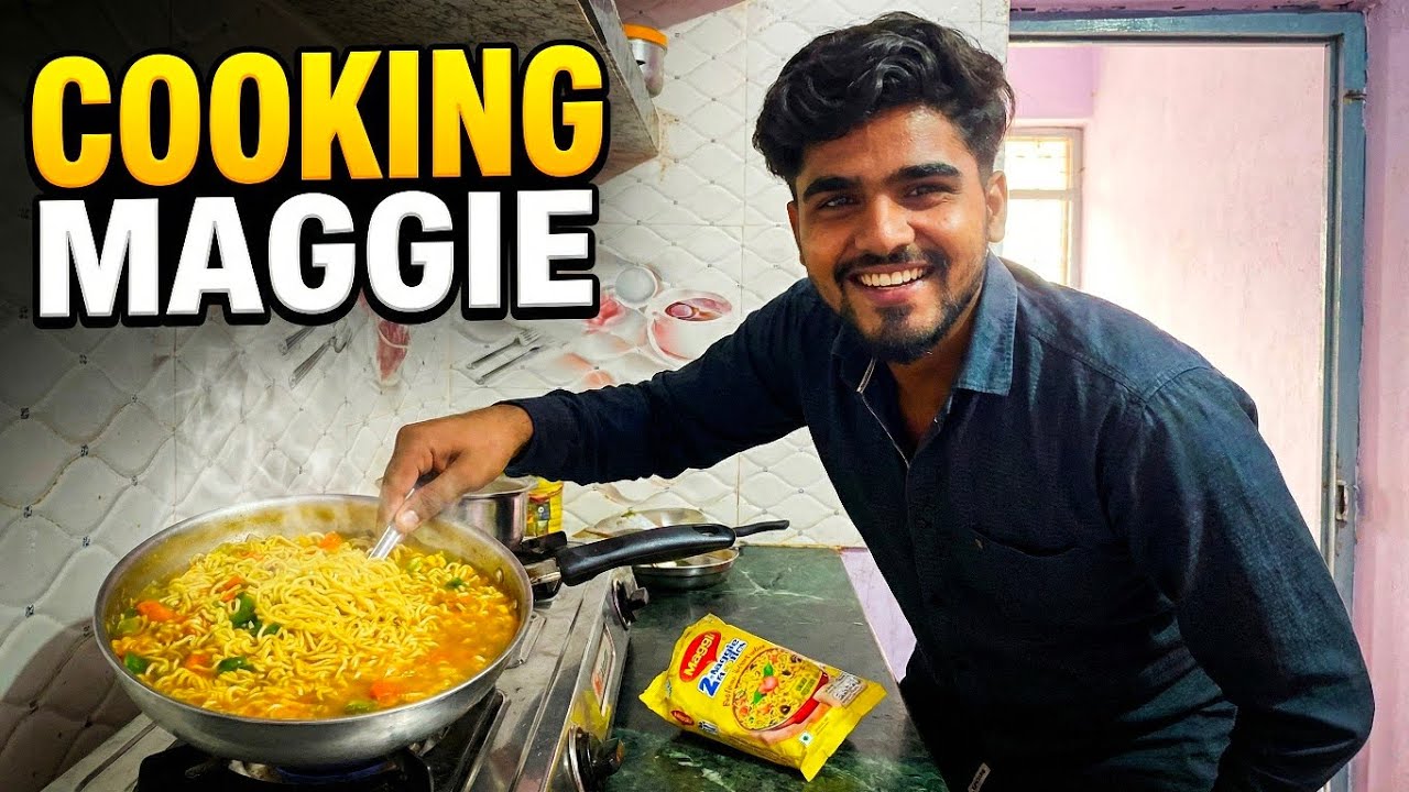 Day-20/365:- Cooking Maggie🍝 #theshibuvlogs #vlog