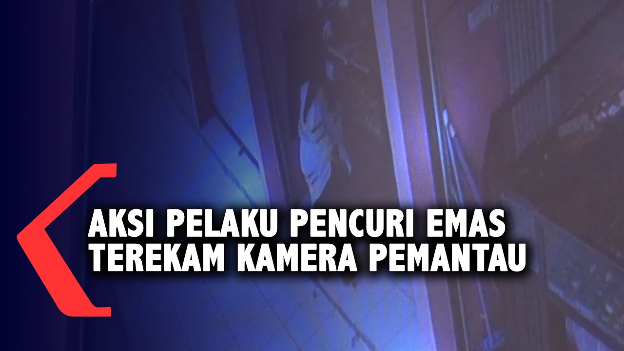 Modus Pencurian Emas Dengan Cara Menukar, Terekam Kamera Pemantau