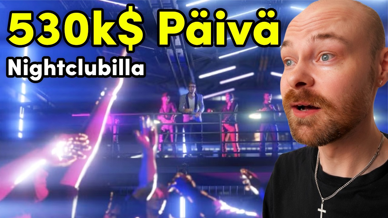 Kuinka teet yli 500k$ GTA Nightclubilla päivässä rahaa
