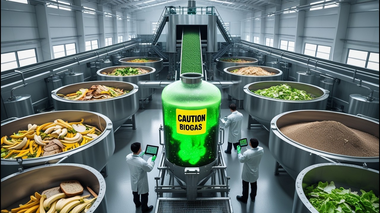 How 10,000 Tons of Food Waste Are Transformed Into Energy DAILY!