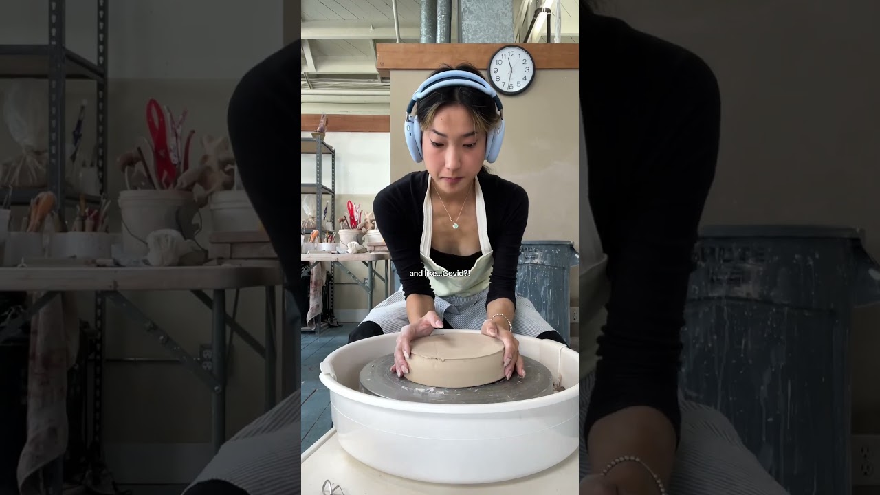 How I started pottery!! 🥹🫶 #pottery #ceramics #hobby