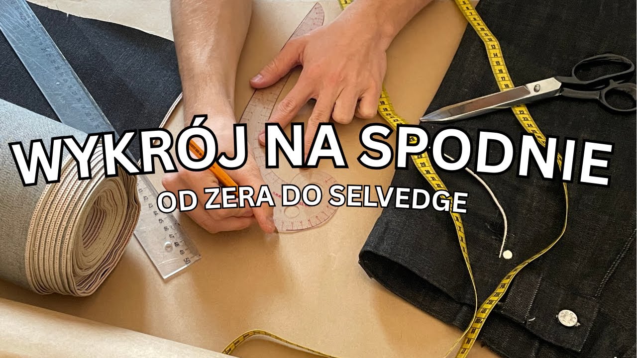 Jak zrobić wykrój spodni jeansowych od zera – Poradnik Krok po Kroku