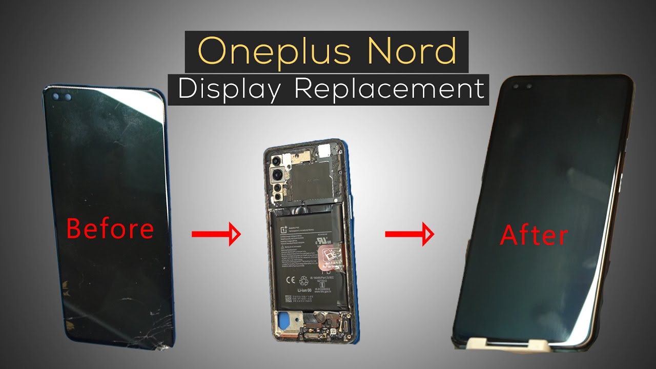 Oneplus Nord Display Replacement || Original display changed || Social cell