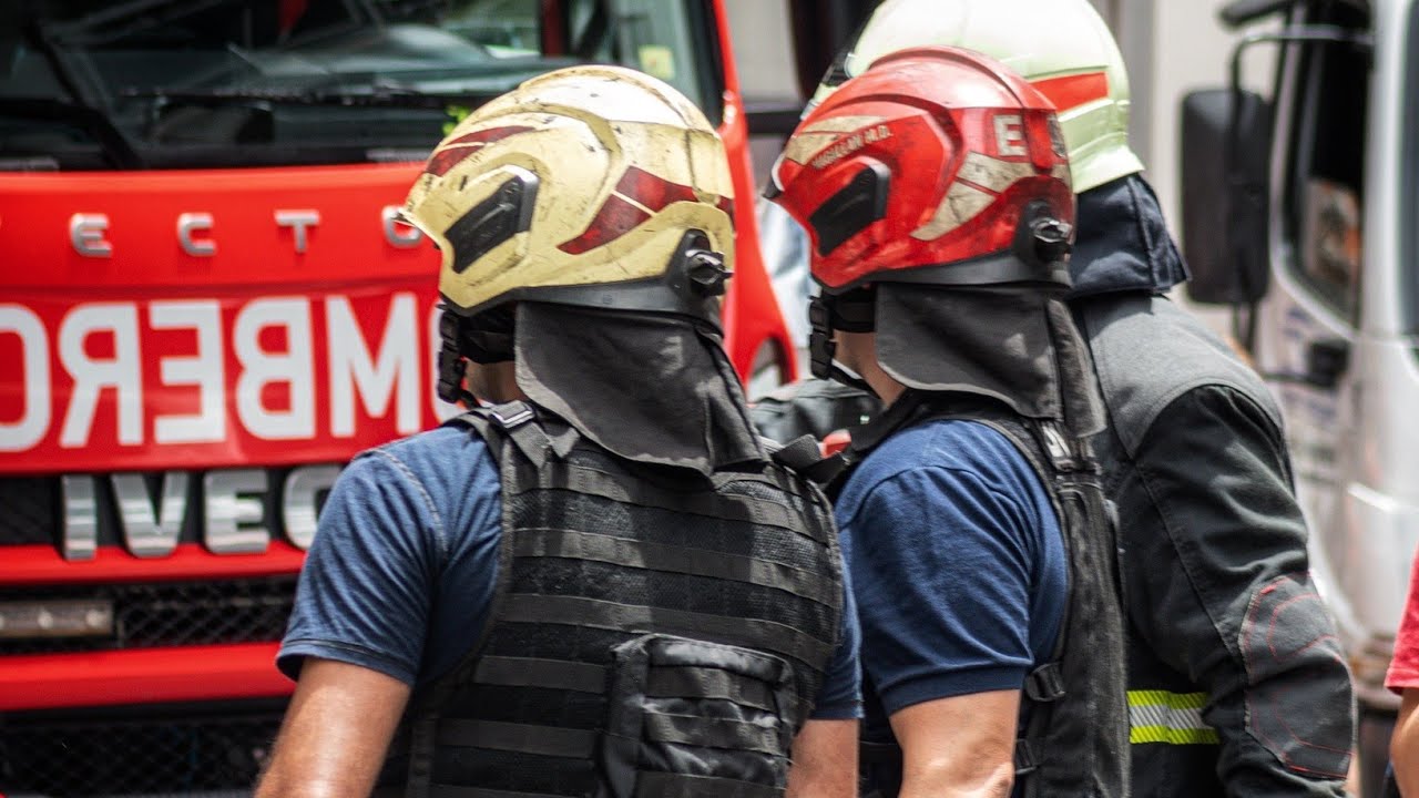 Una guardia con la Estación VI Villa Crespo de Bomberos de la Ciudad