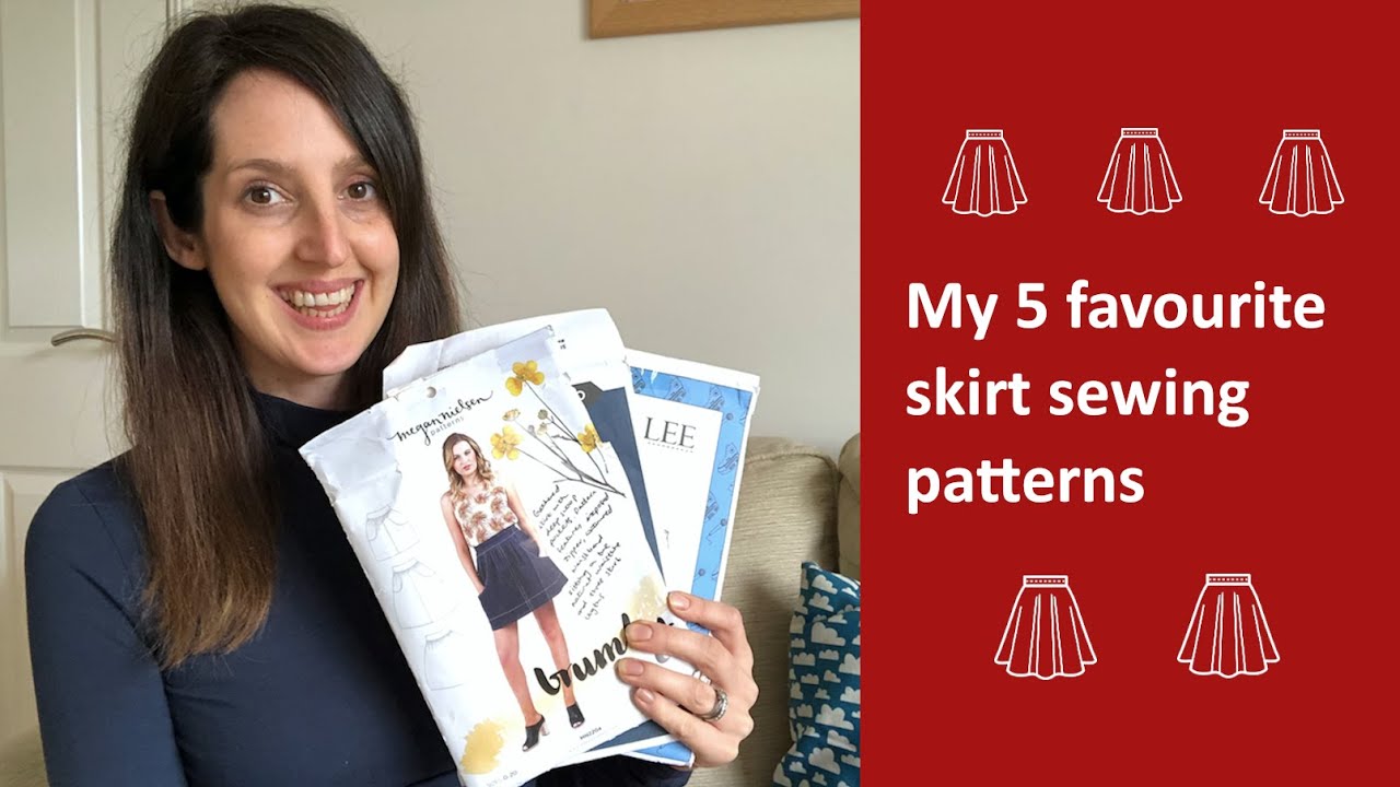 My 5 favourite skirt sewing patterns