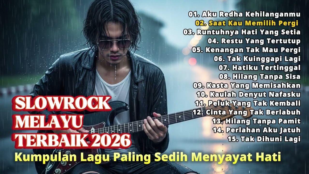 LAGU SLOW ROCK PALING SEDIH TERBARU 2026 – MENYAYAT HATI & BIKIN NANGIS 😭 AKU REDHA KEHILANGANMU