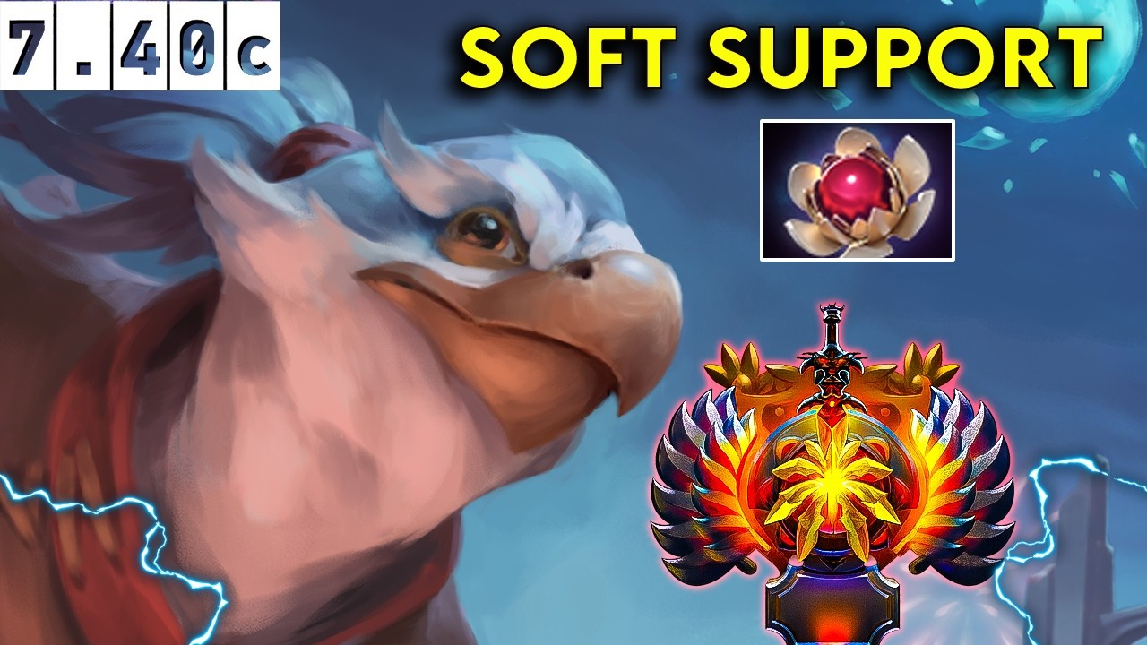 kez Immortal Soft Support Brave Bird - Dota 2 Patch 7.40c Pro Pub Gameplay