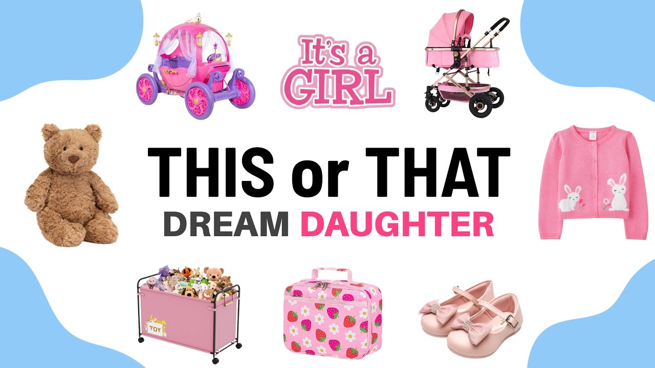 THIS or THAT! Build Your Dream Daughter 🍼🎀👩🏻 | From Baby to Teen!