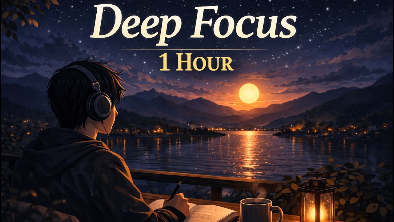relaxing music/beat 🌙 | calm & relaxing & 집중 | 1 hour