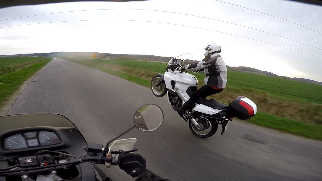 Honda xlv600 vs  Aprilia etv 1000