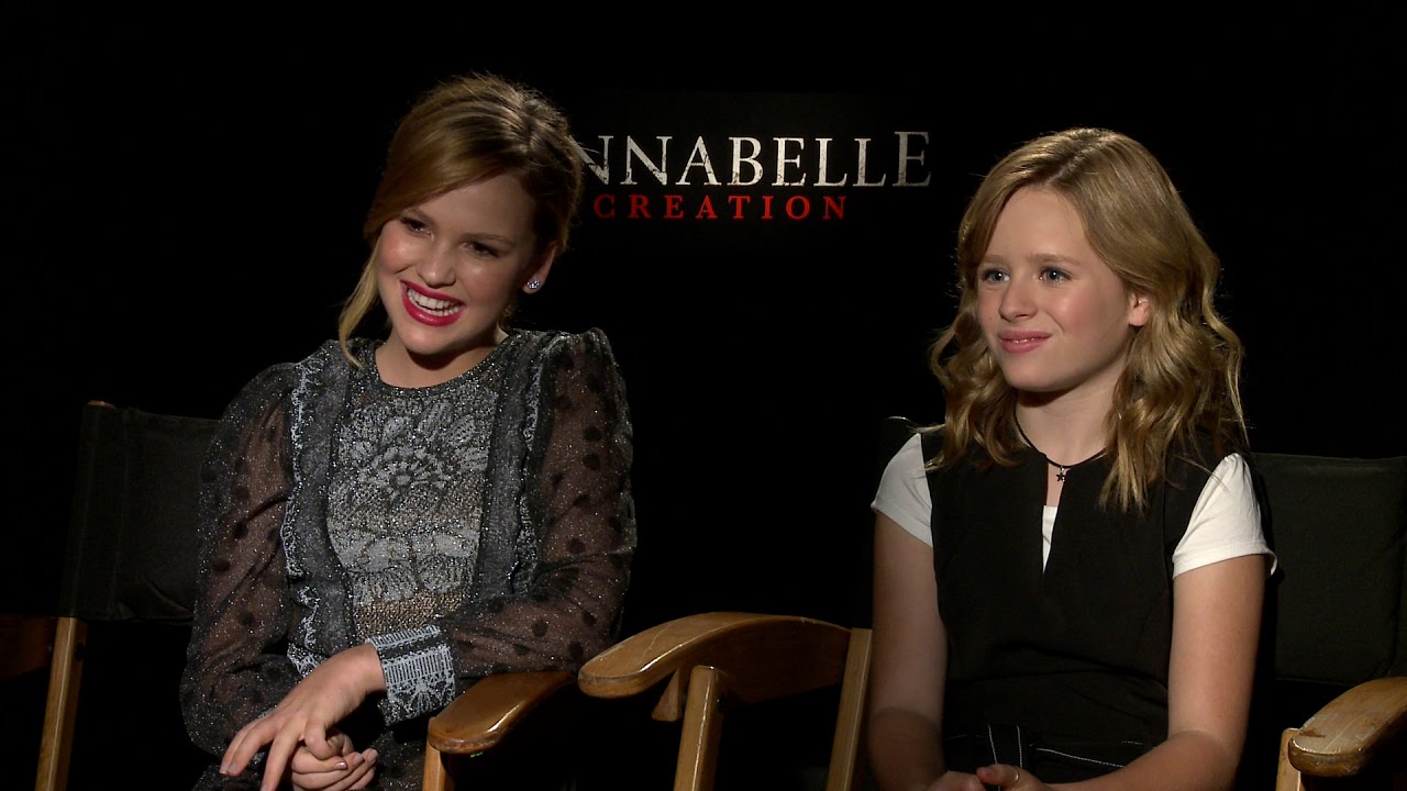 Talitha Bateman  Lulu Wilson Interview for &ldquo;ANNABELLE  CREATION&rdquo;