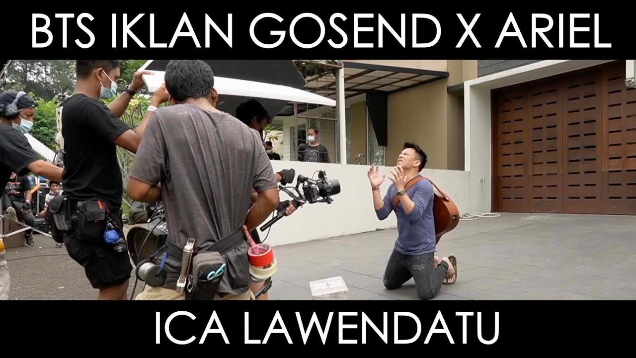 Behind The Scenes (BTS) Iklan Gosend x Ariel Noah