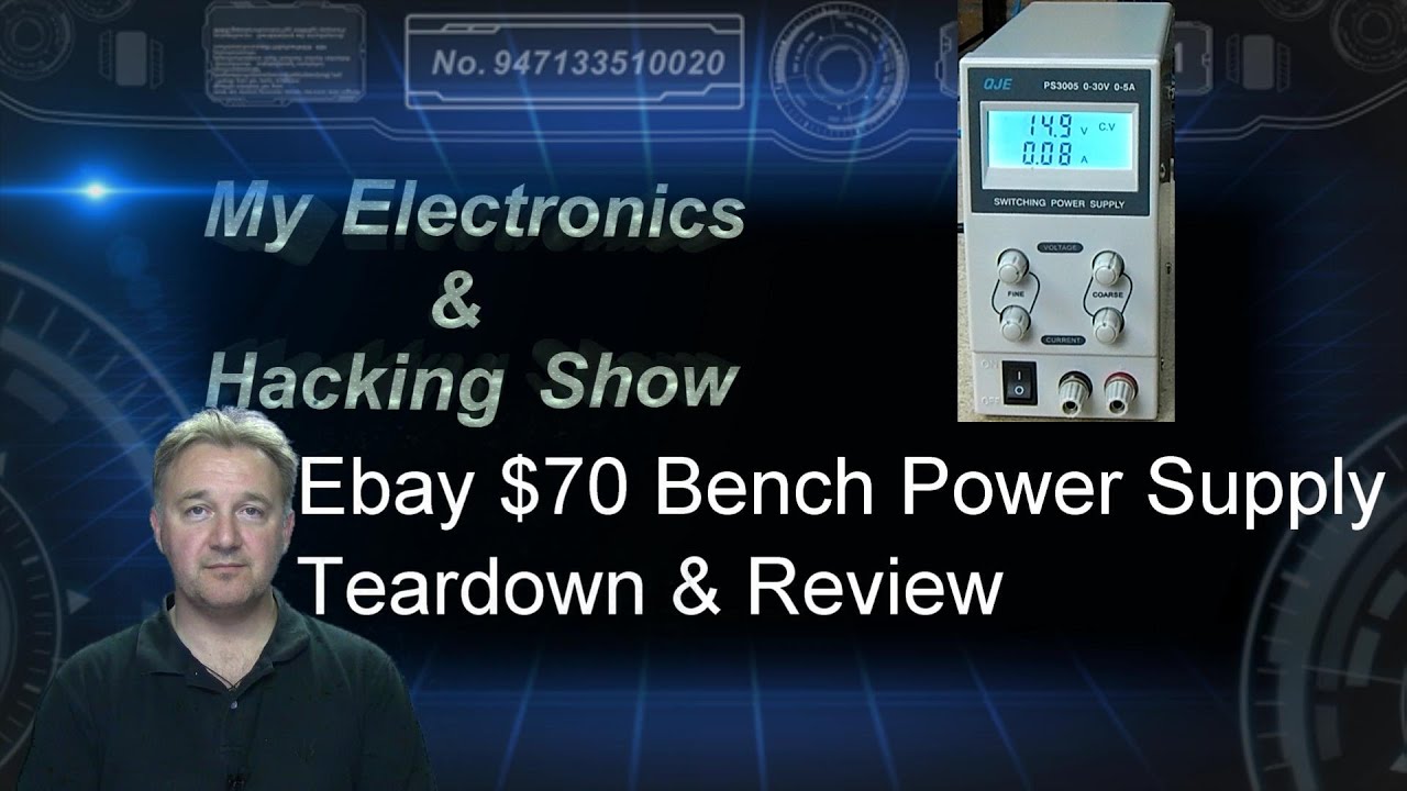 Bench Power Supply (Ebay $70) Teardown & Review (MEHS) Episode 23