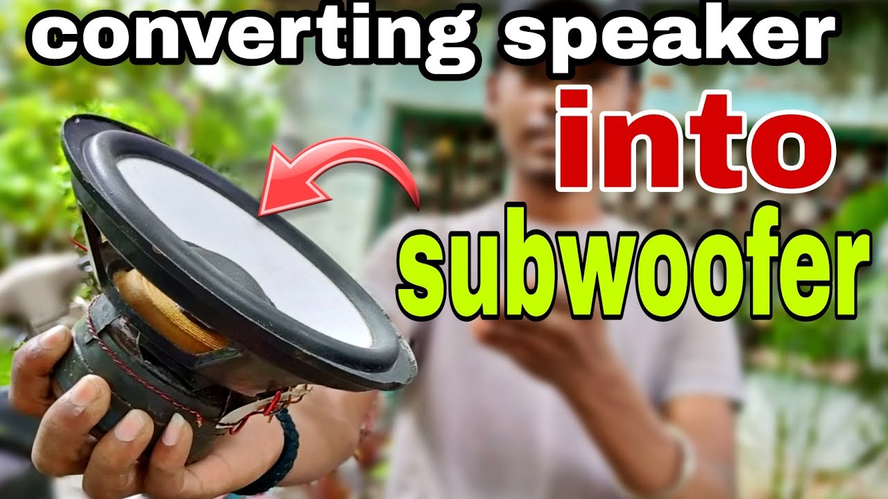 woofer को subwoofer kaise banaye आसन तरिके से l make woofer to subwoofer l @SamarExperiment