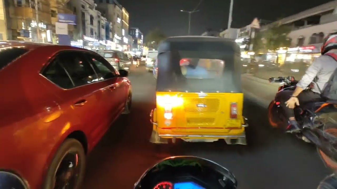 28 - Jan - 2026 Evening Commute  #Hyderabad  #bhagyanagar #secunderabad #cyberabad #drivinglegends 