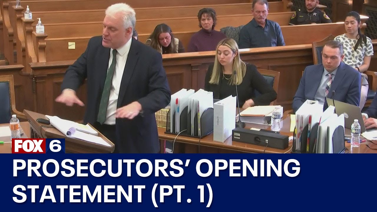Zachariah Anderson murder trial: Prosecutors' opening statement (part 1) | FOX6 News Milwaukee