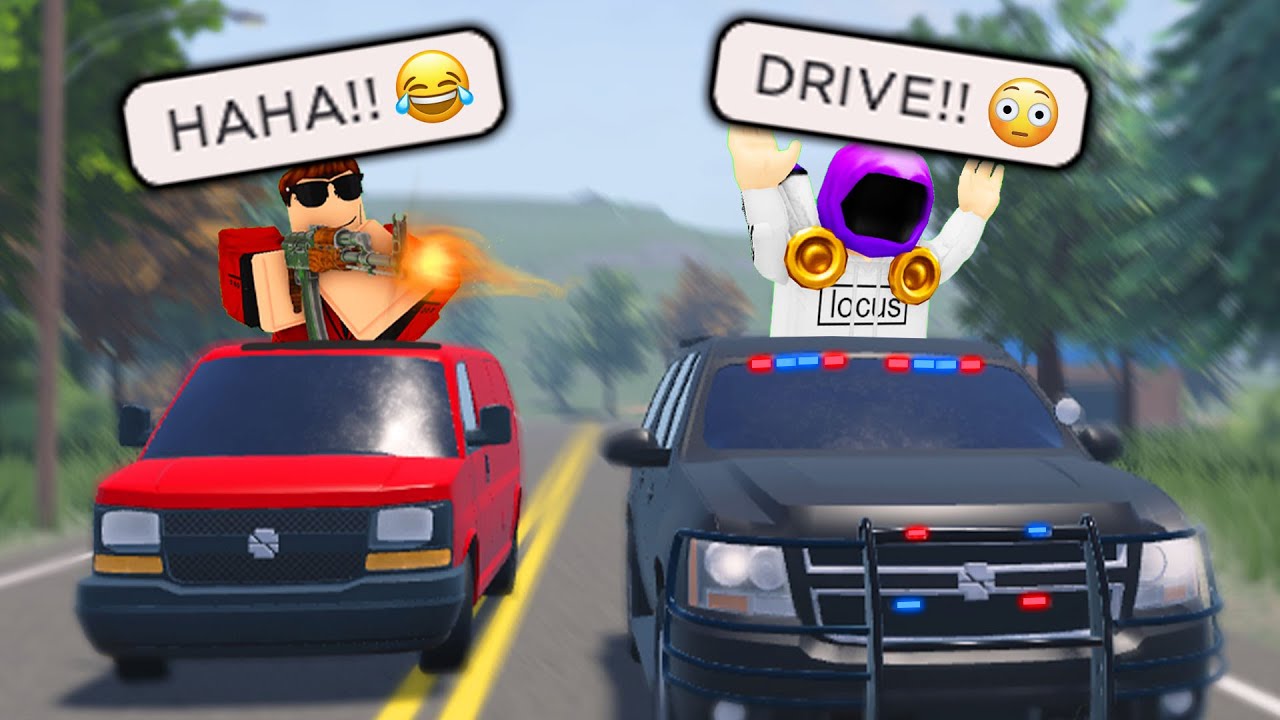 На нас нападали преступники... несколько раз! (Roblox)