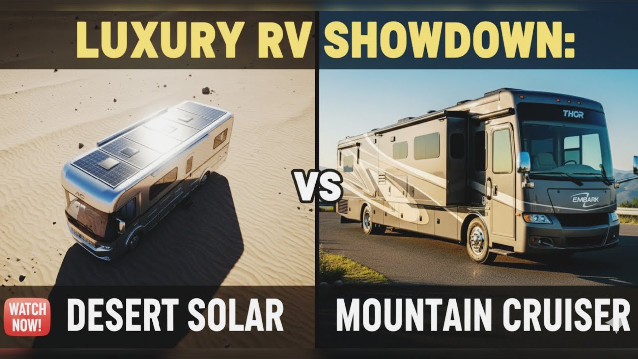 THOR Industries Embark vs AC Future AI-TH 2026 Motorhomes | Luxury RVs with Premium Price Tags